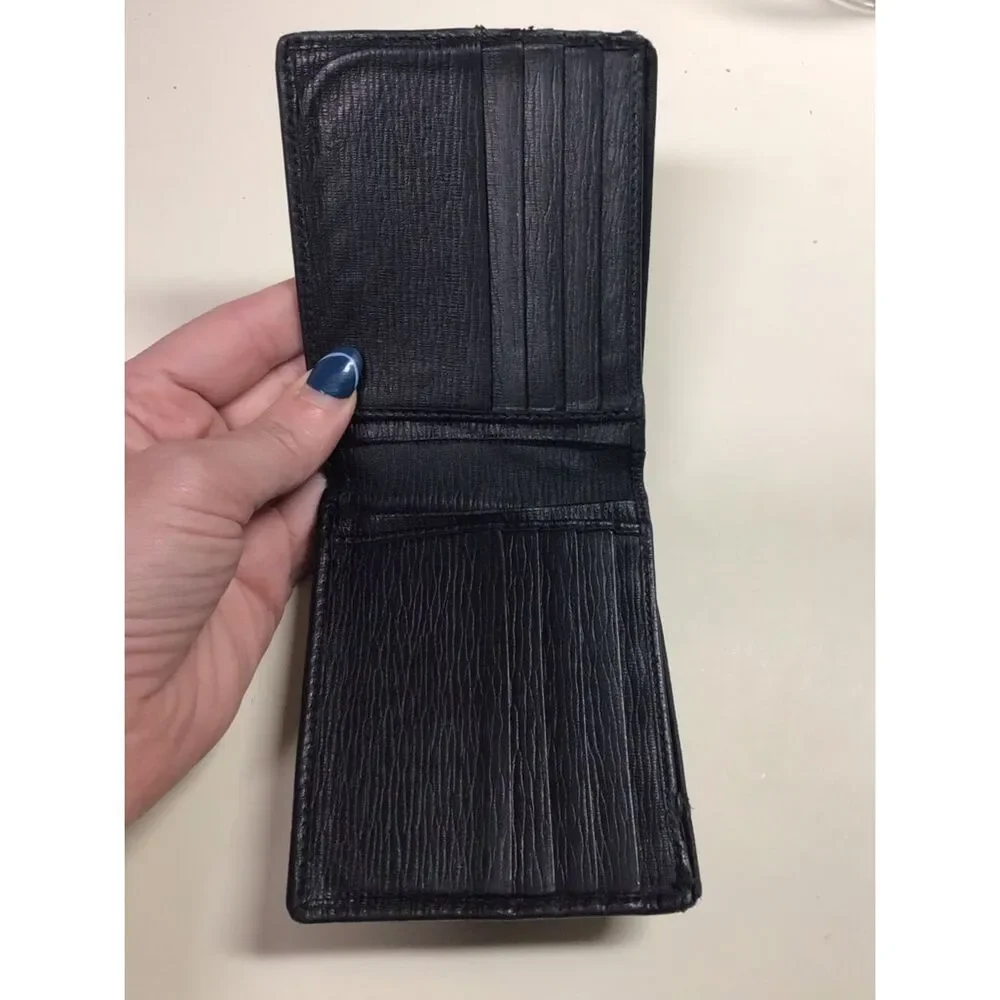 authentic Salvatore Ferragamo Gancini Bifold Wallet